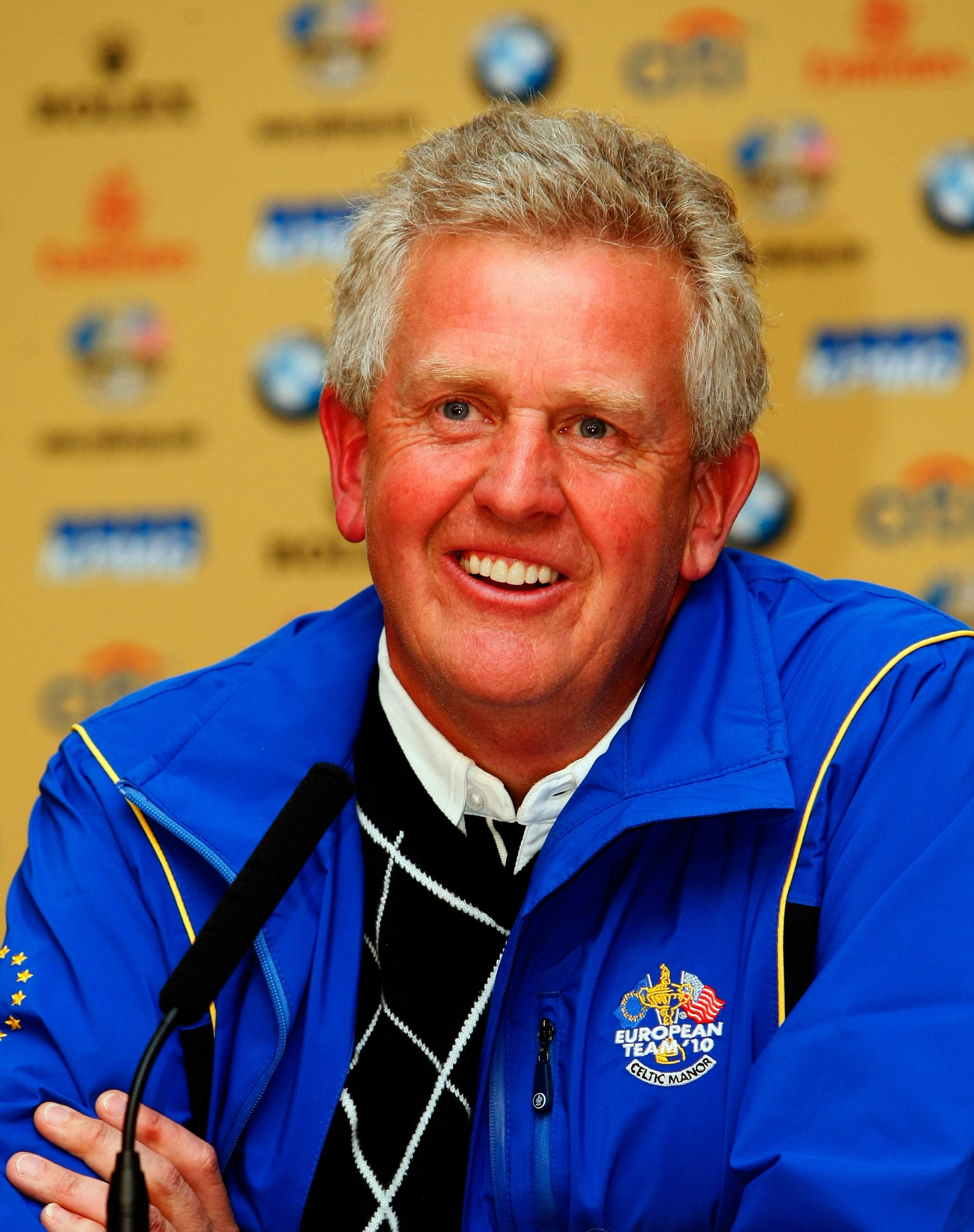 Colin Montgomerie, Ryder Cup player and winning 2010 Captain.